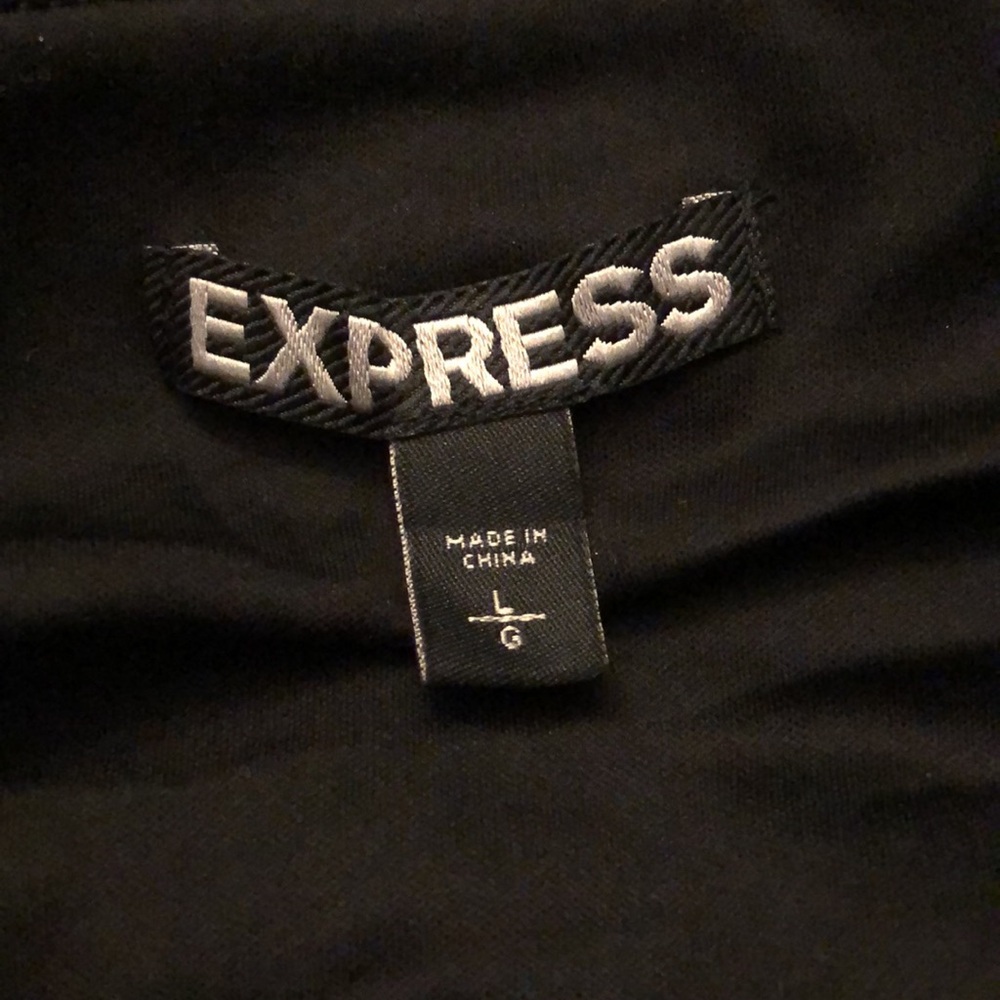 Express Mini Sequin Striped Pattern Skirt - image 7